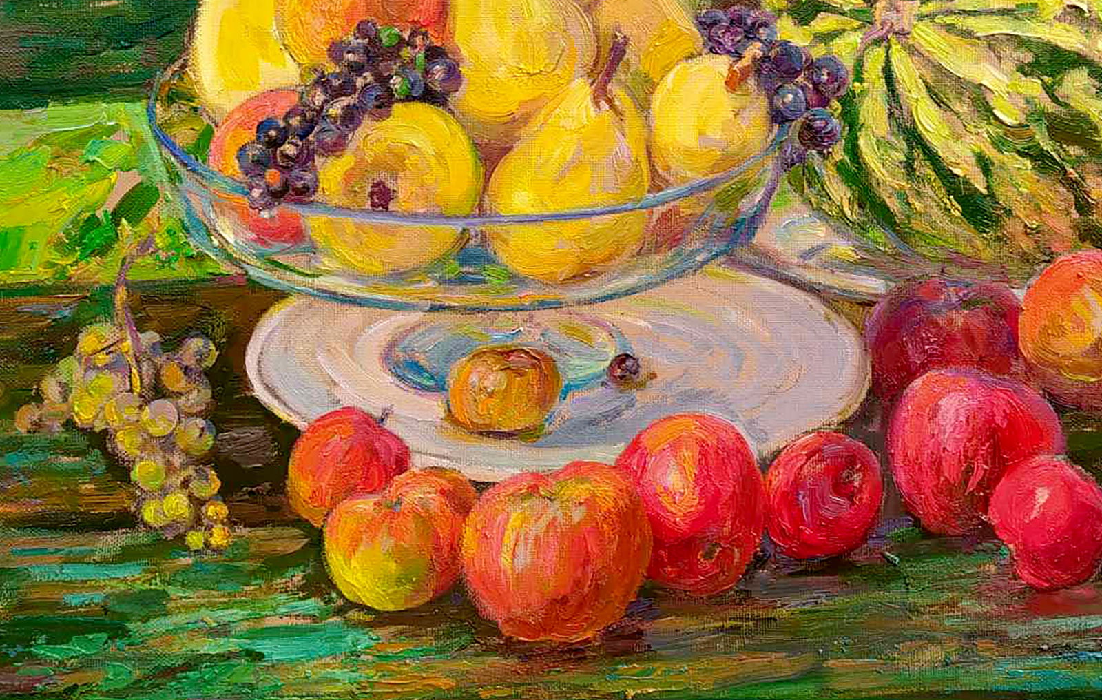 Oil painting Riches of August Leonid Pavlenko - 4