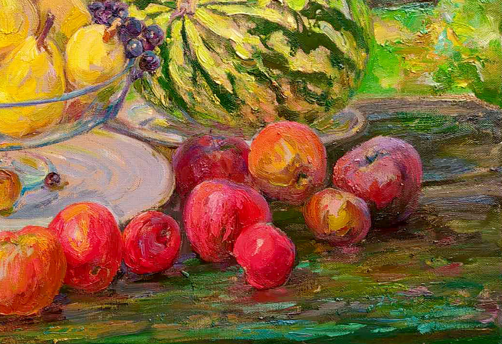 Oil painting Riches of August Leonid Pavlenko - 5