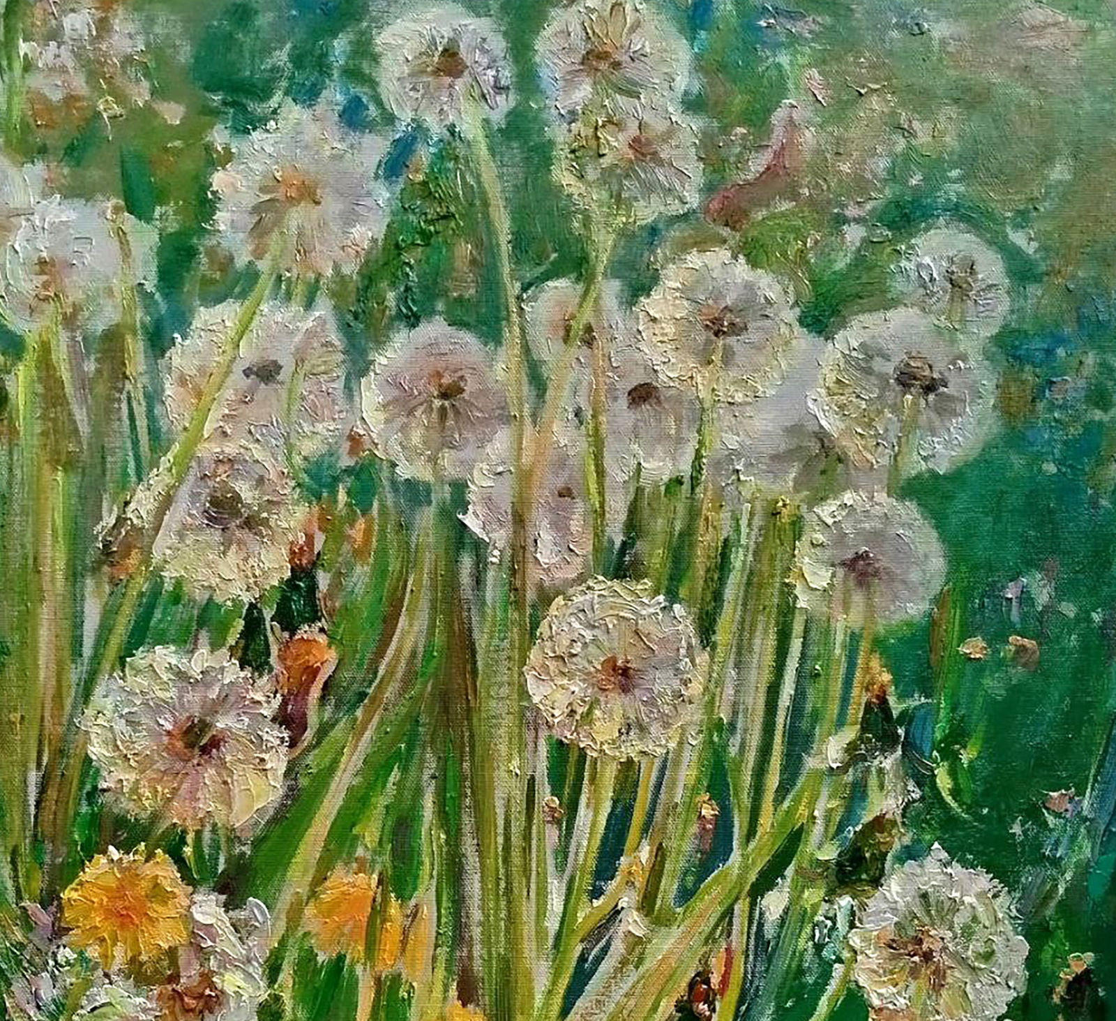 Oil painting Dandelions Leonid Pavlenko - 3