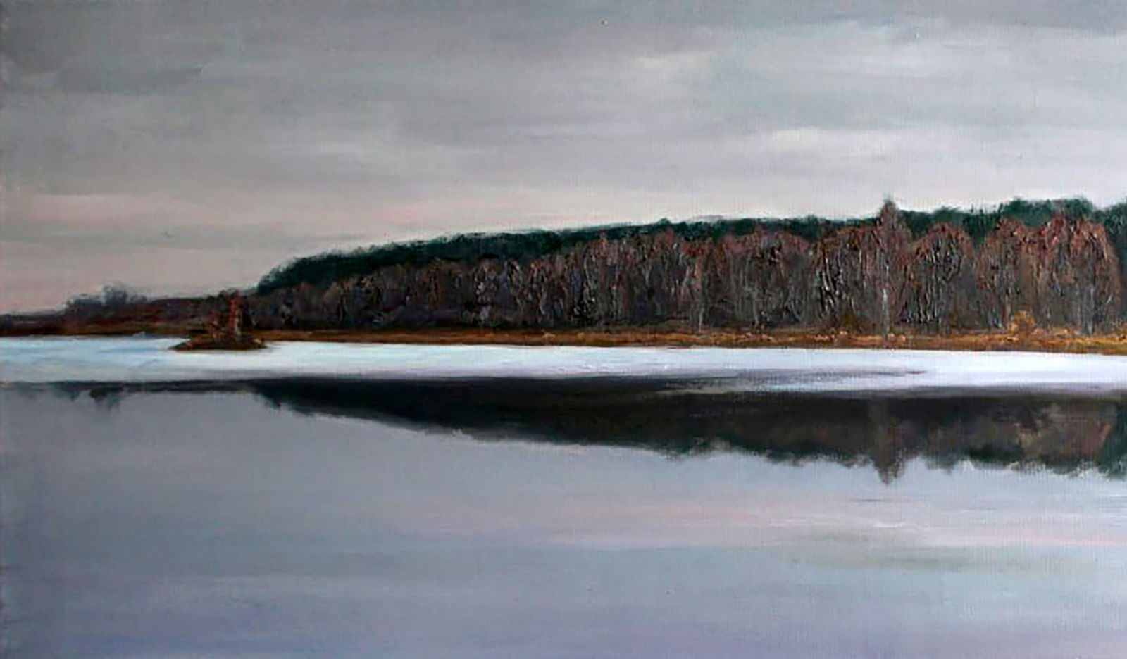 Oil painting Autumn balance Leonid Pavlenko - 2