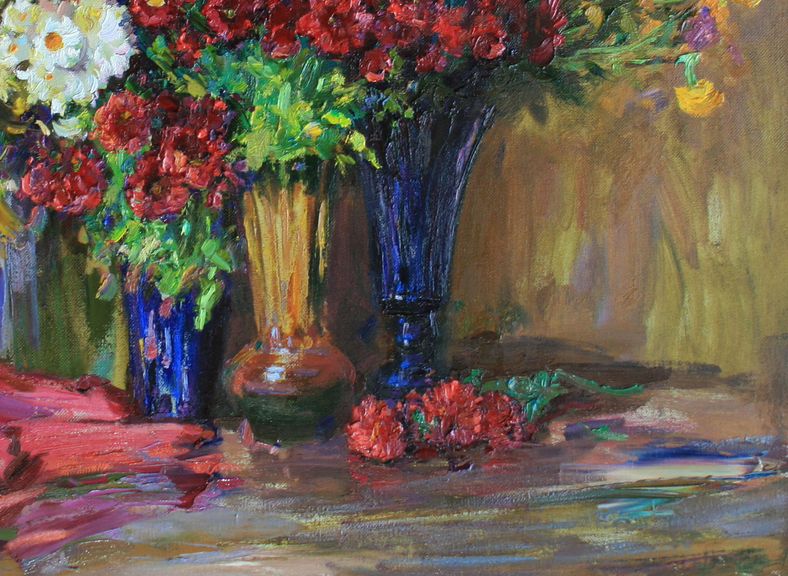 Oil painting Autumn bouquets Leonid Pavlenko - 5