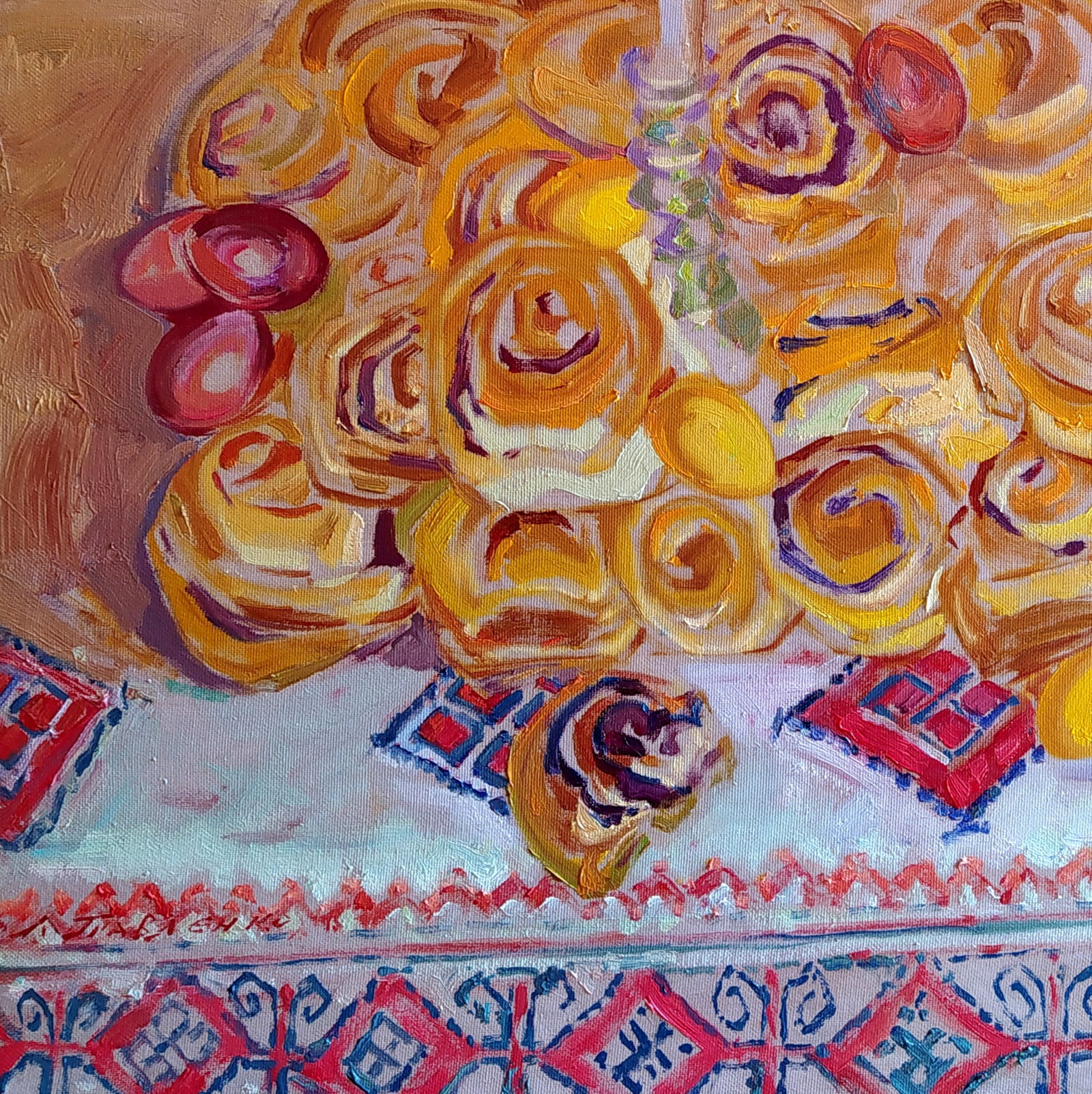 Oil painting Easter still life Leonid Pavlenko - 4