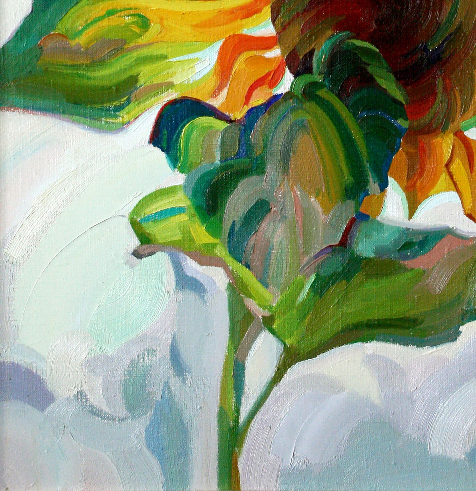 Oil painting Sunflower Leonid Pavlenko - 4