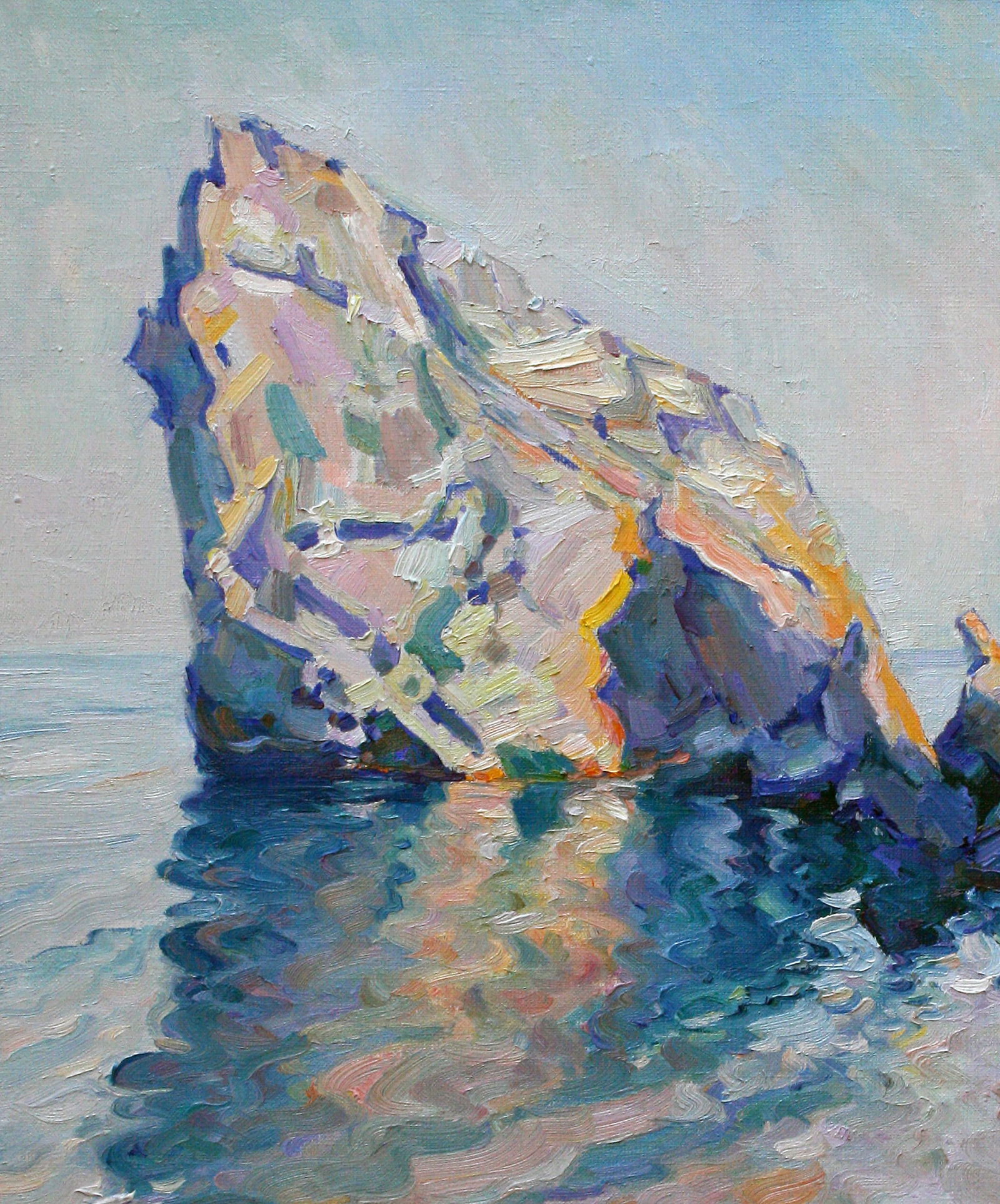 Oil painting Rock on the seashore Leonid Pavlenko - 2