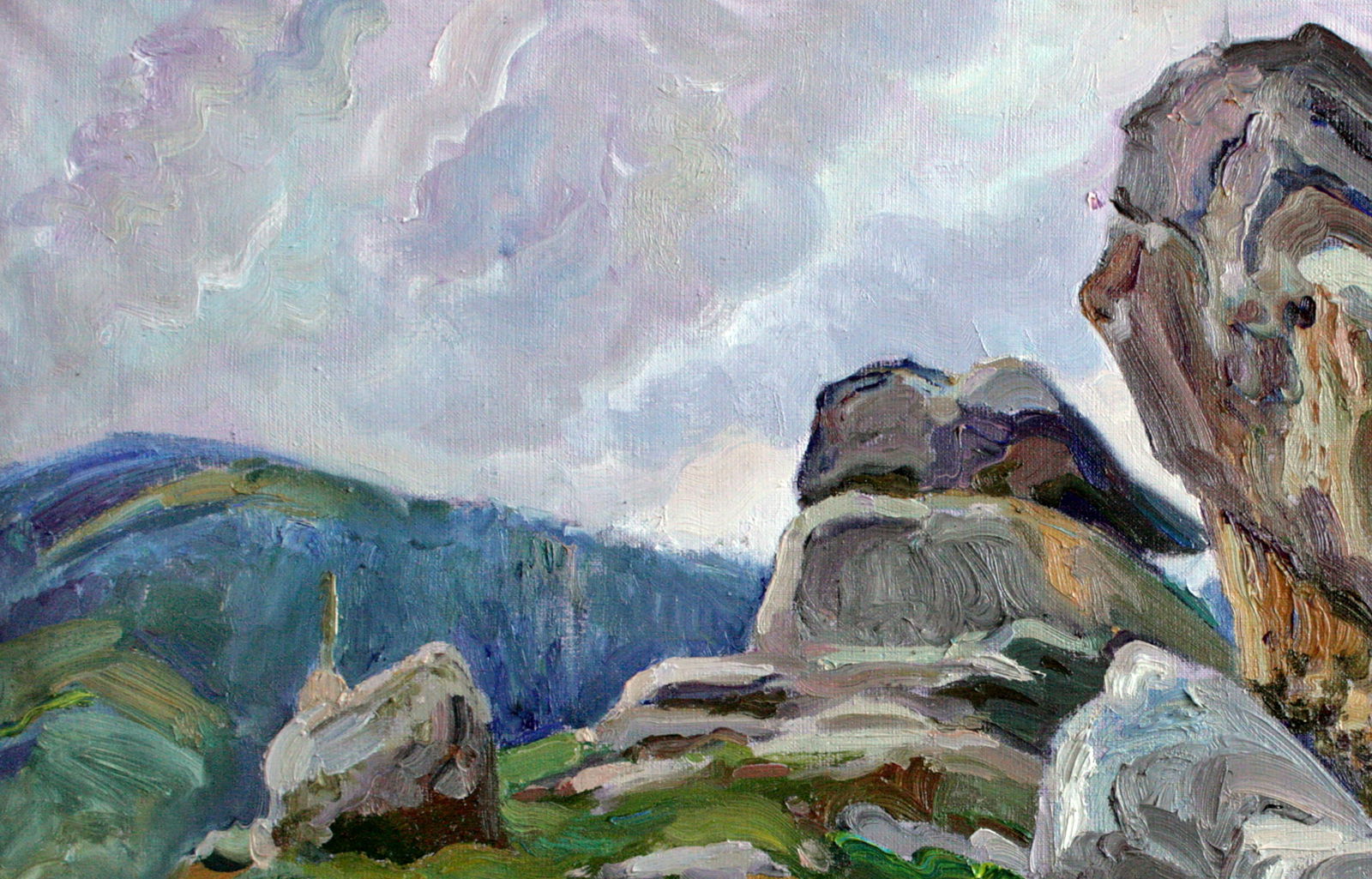 Oil painting Rocks Leonid Pavlenko - 2
