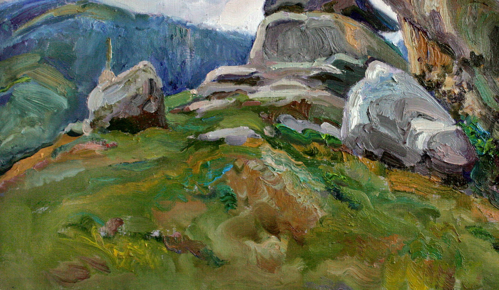 Oil painting Rocks Leonid Pavlenko - 4