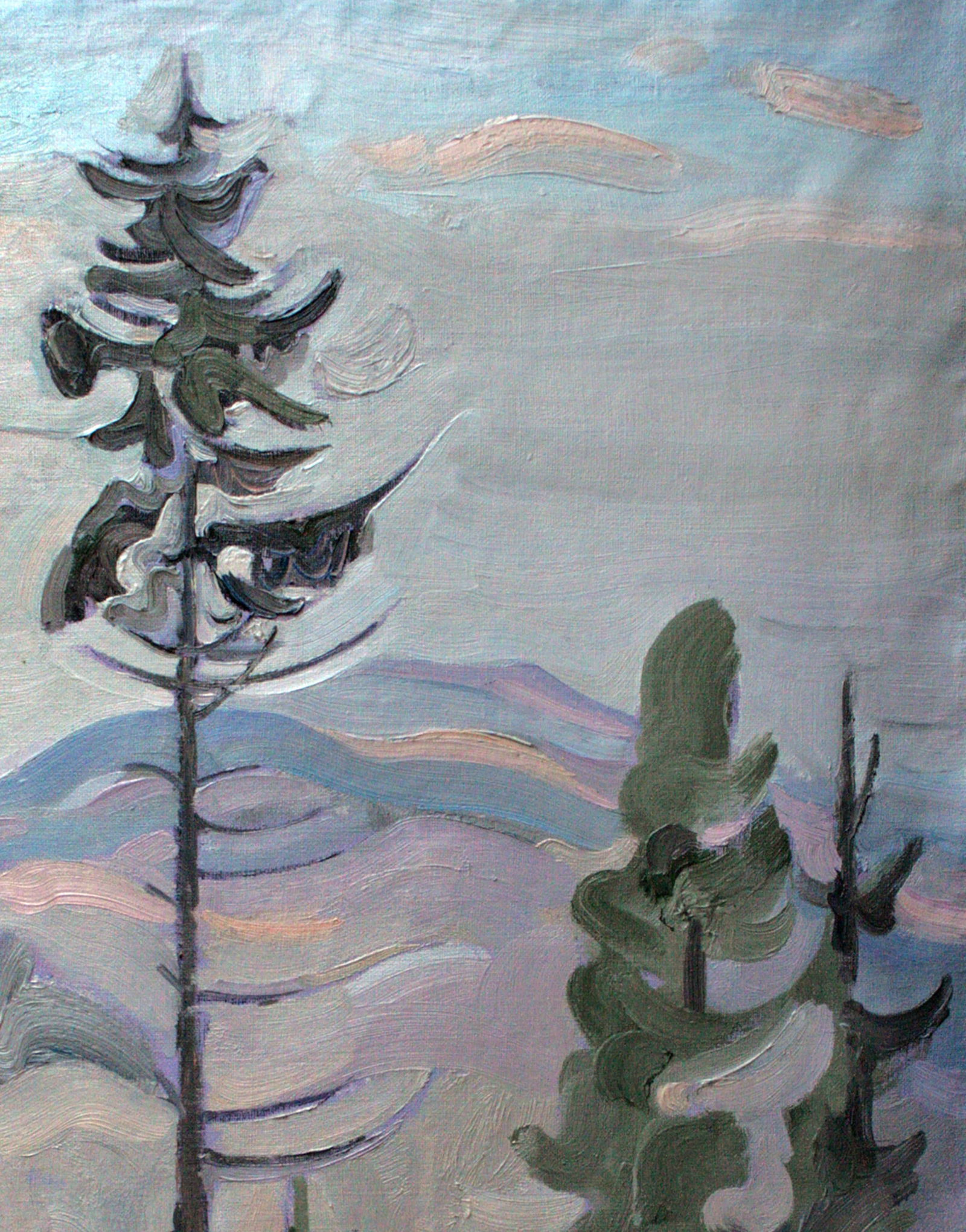 Oil painting Spruce Leonid Pavlenko - 3