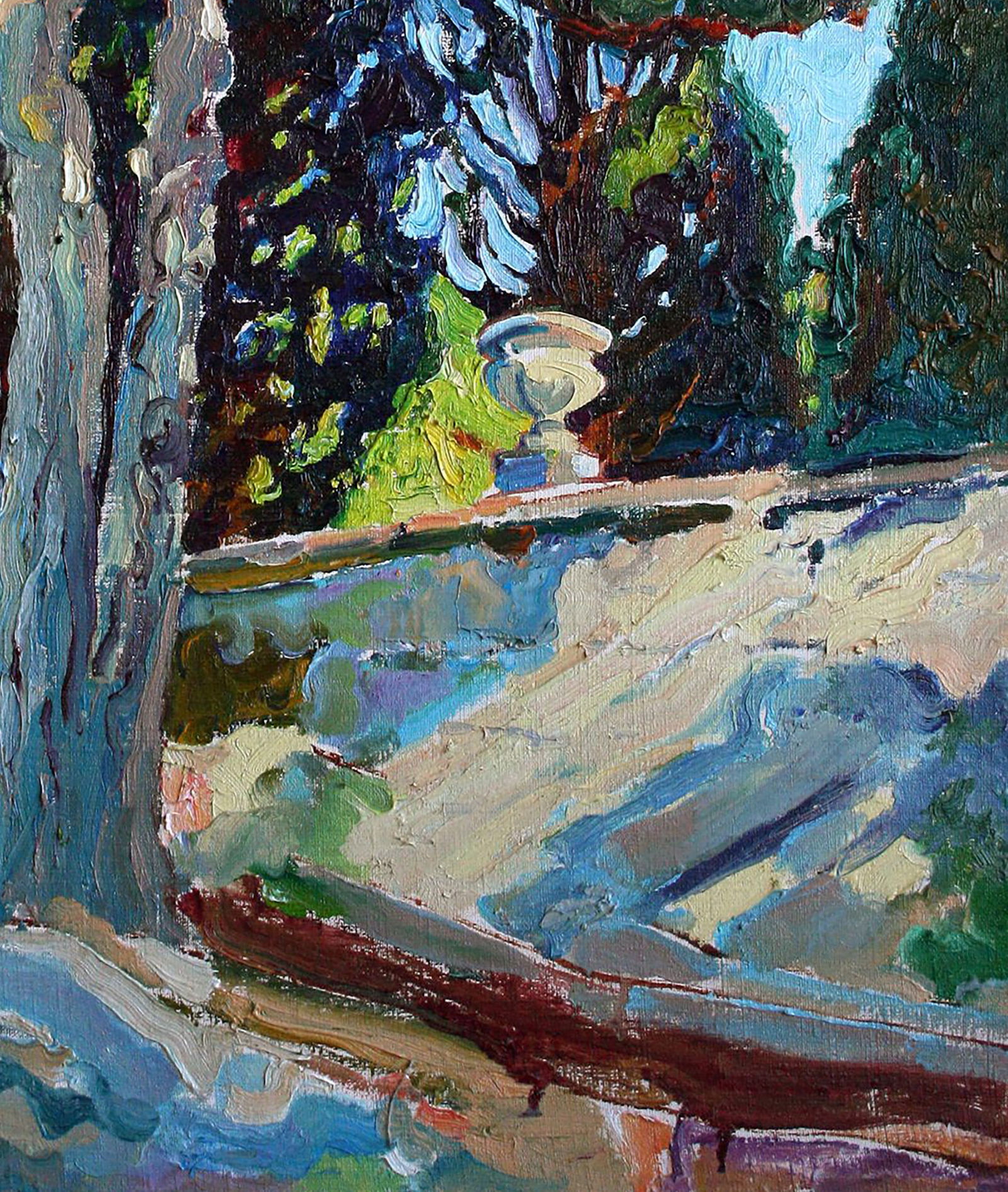 Oil painting Morning in the park Leonid Pavlenko - 5