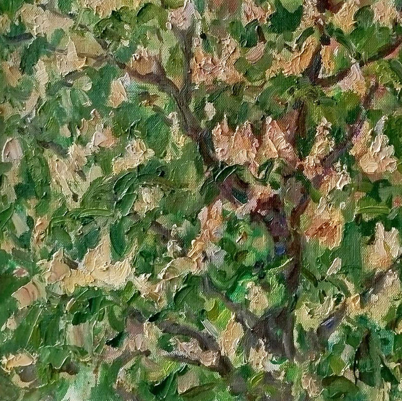 Oil painting Chestnut blossoms Leonid Pavlenko - 4