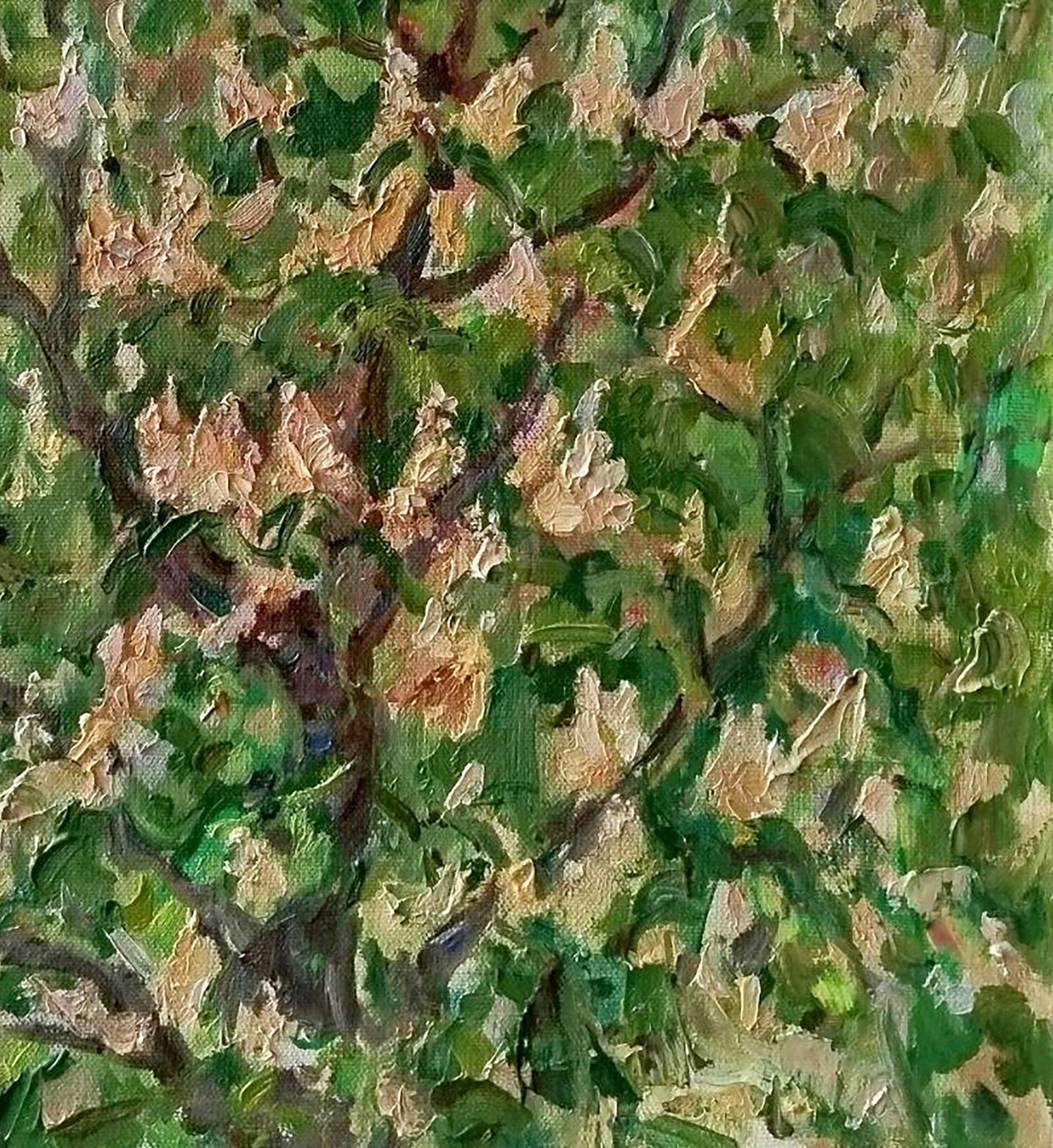 Oil painting Chestnut blossoms Leonid Pavlenko - 5