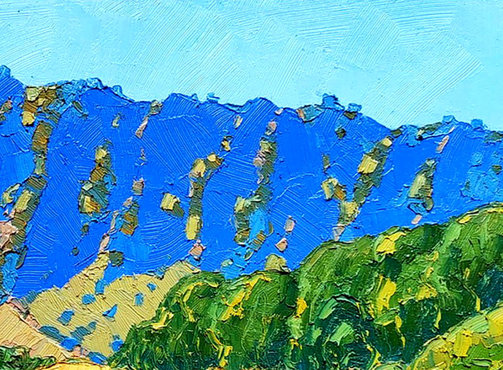 Oil painting In the Carpathians Yaroslav Savchyn - 3