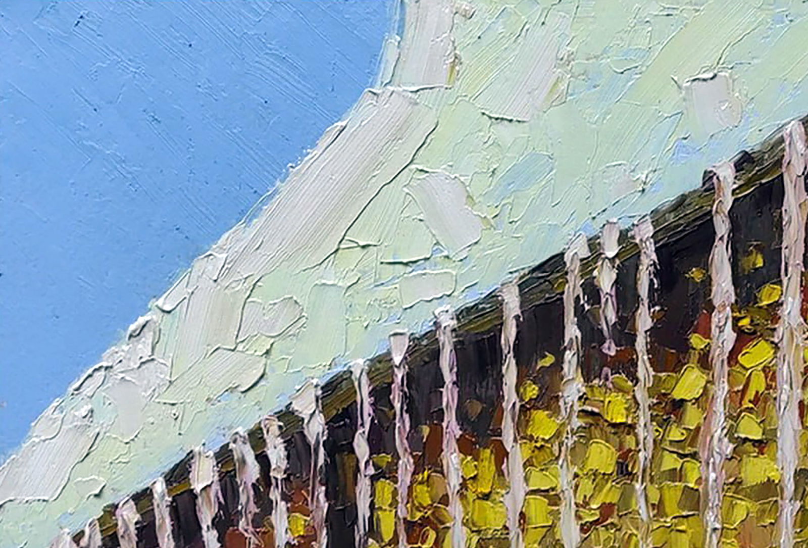 Oil painting The sound of drops Yaroslav Savchyn - 2