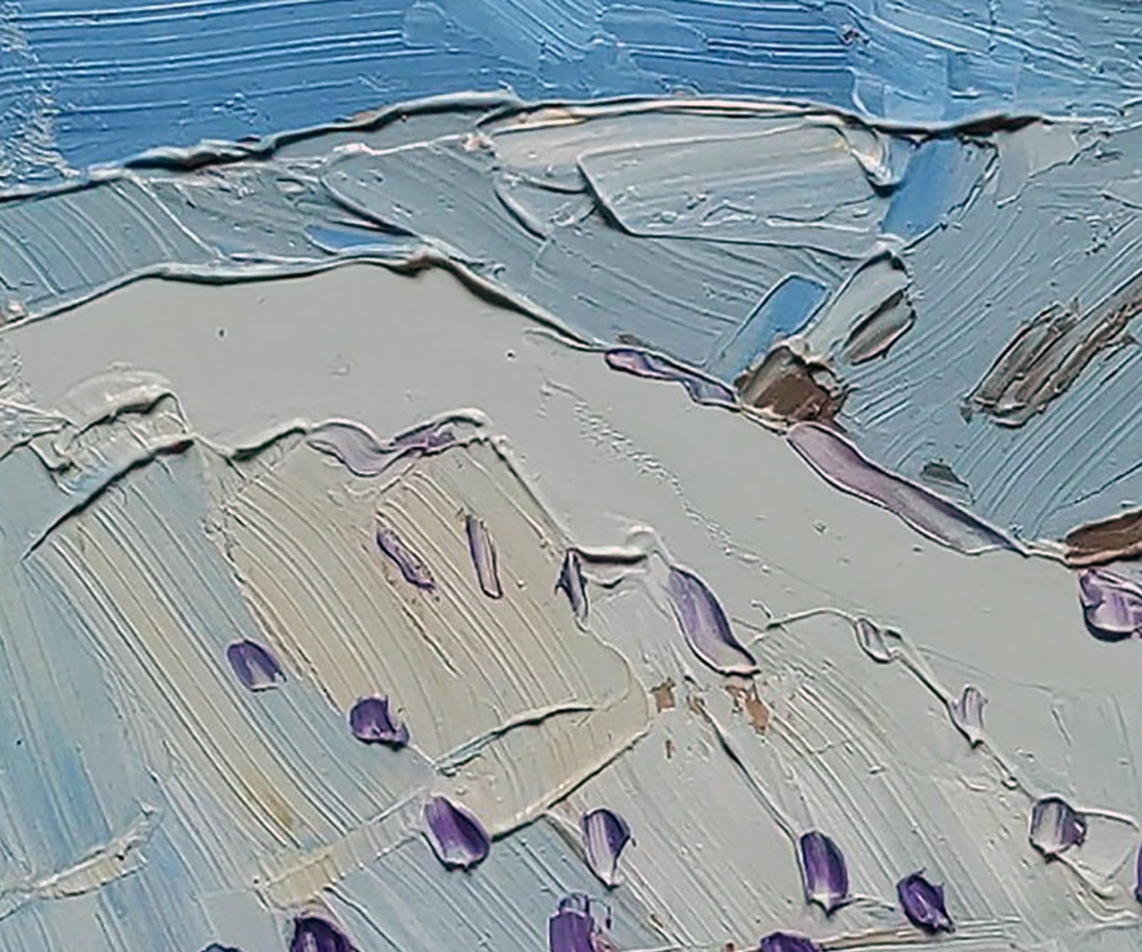 Oil painting Snowdrops Yaroslav Savchyn - 2