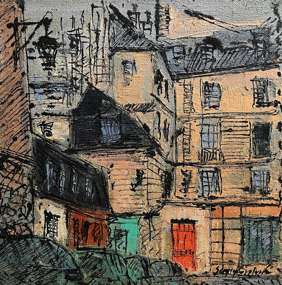 Oil painting Parisian comfort Serhiy Kovalev: Title: Oil painting Parisian comfort Serhiy Kovalev Description: Galler 190 *** ABOUT THIS PAINTING *** * TITLE: "Parisian comfort" * ARTIST: Serhiy Kovalev * SIZE: 75x75 cm/'29.52x29.52 inches' * MED