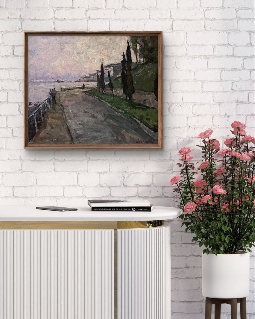 Oil painting Embankment Oleksandr Andreev - 4