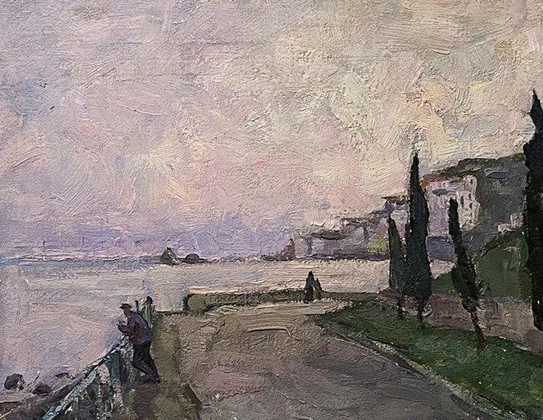 Oil painting Embankment Oleksandr Andreev - 5