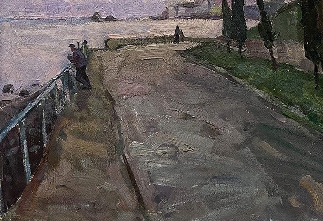 Oil painting Embankment Oleksandr Andreev - 7