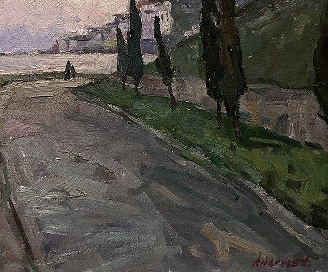 Oil painting Embankment Oleksandr Andreev - 8