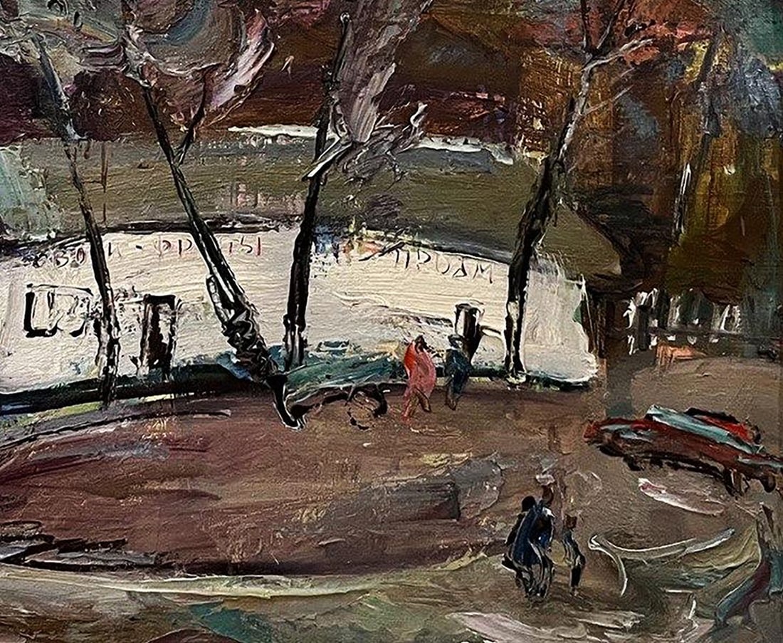 Oil painting Once upon a time in the village Oleksandr Andreev - 8