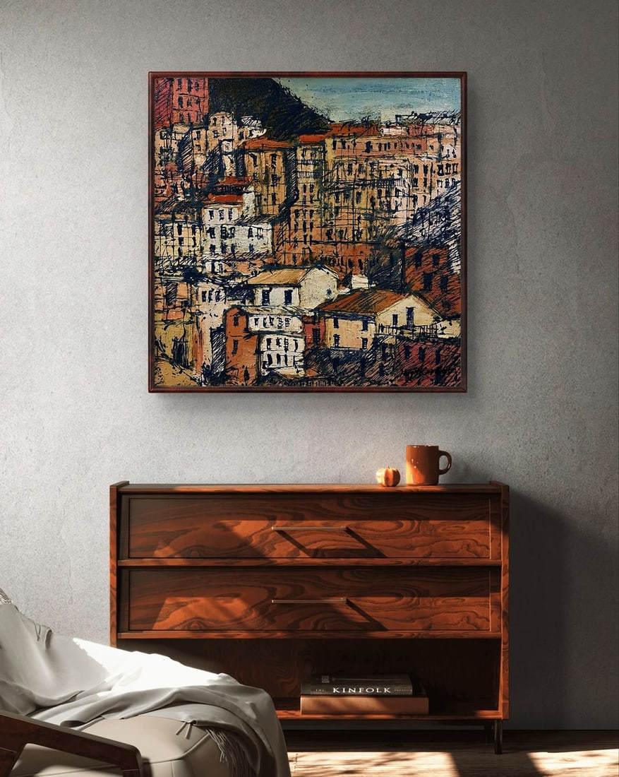 Oil painting Graphic of the City Serhiy Kovalev - 2