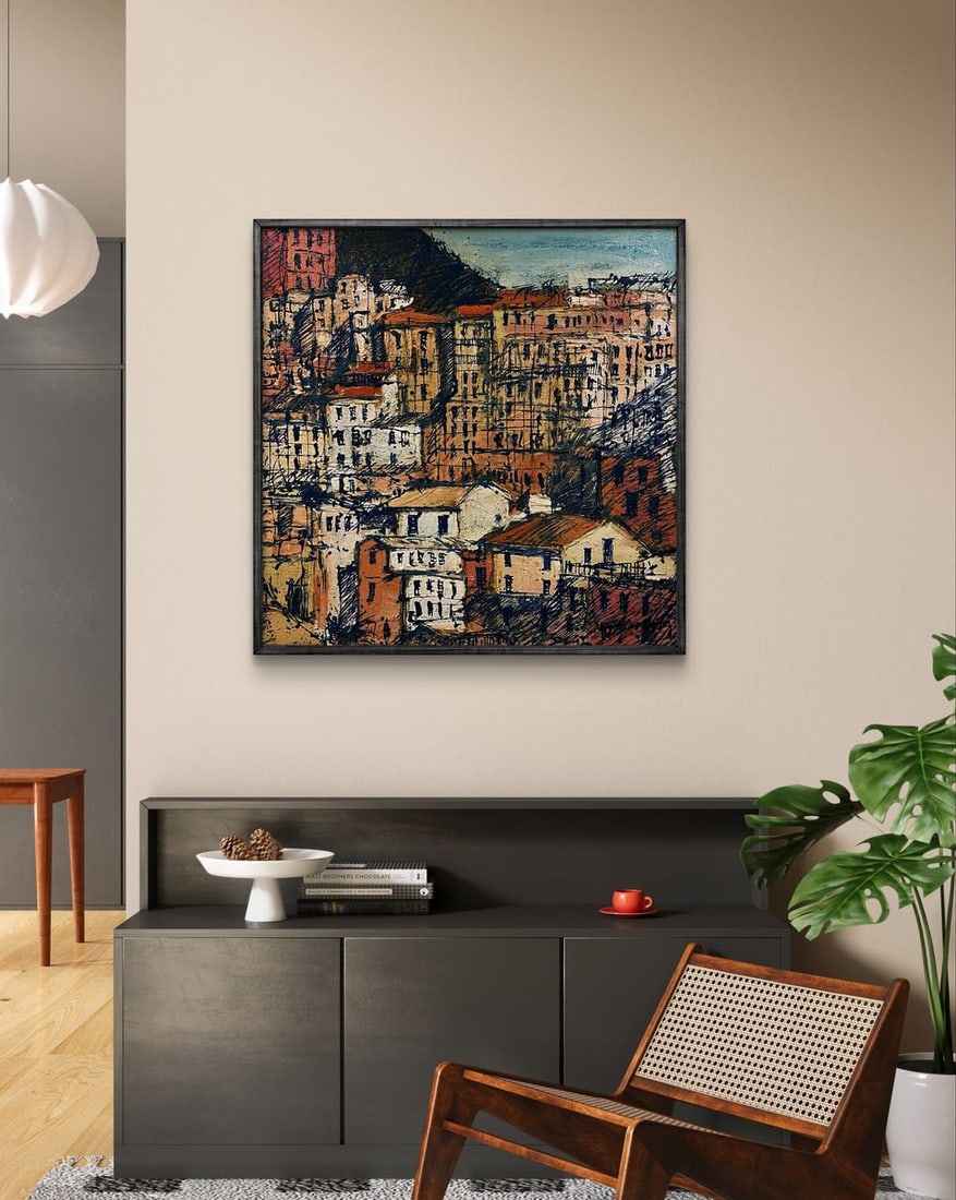 Oil painting Graphic of the City Serhiy Kovalev - 3
