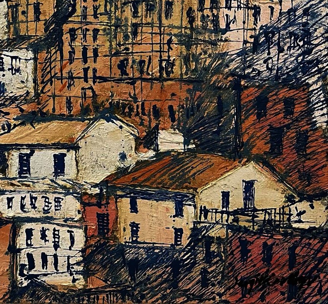Oil painting Graphic of the City Serhiy Kovalev - 7