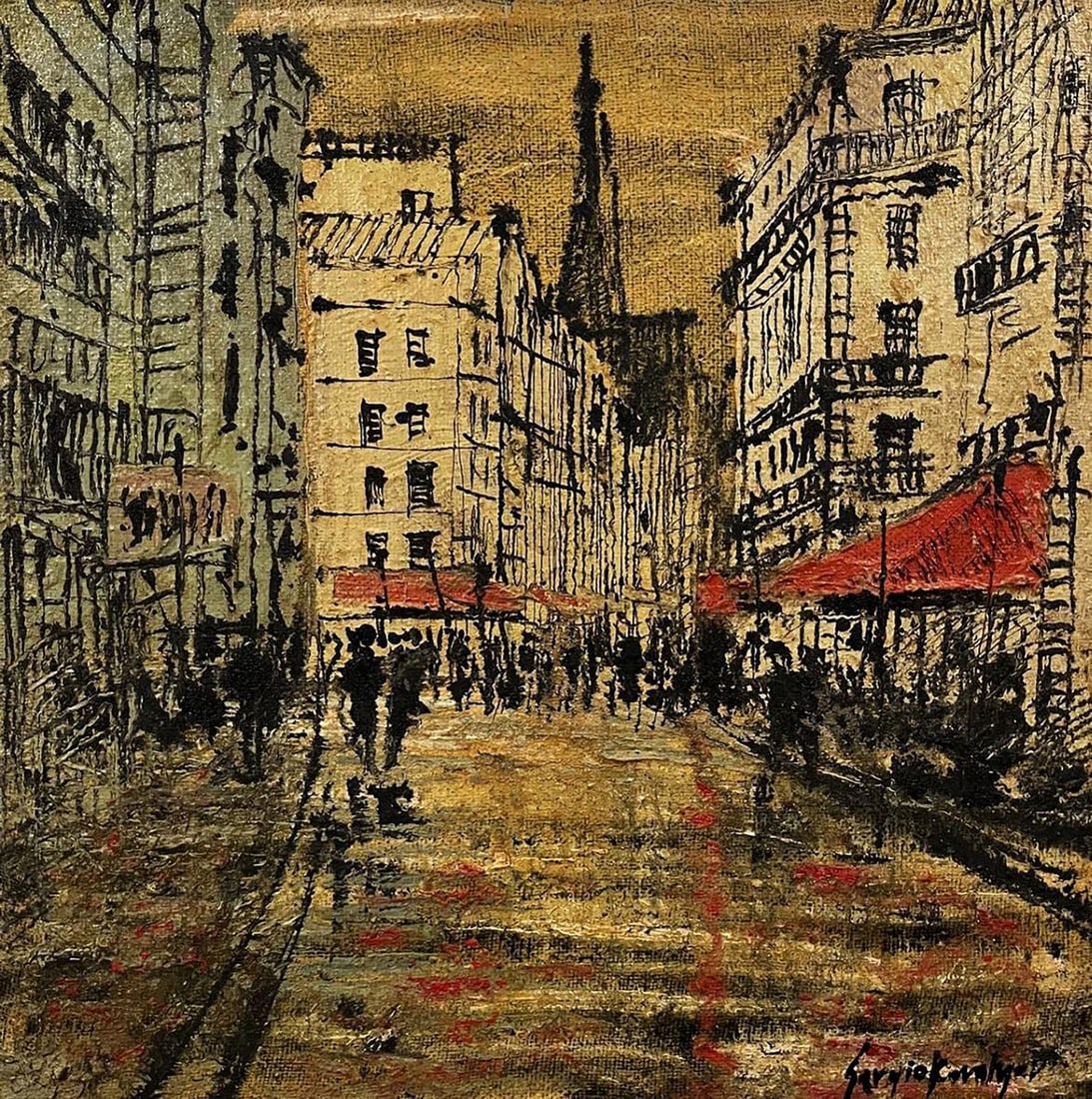 Oil painting Super romance Serhiy Kovalev (1 of 8)