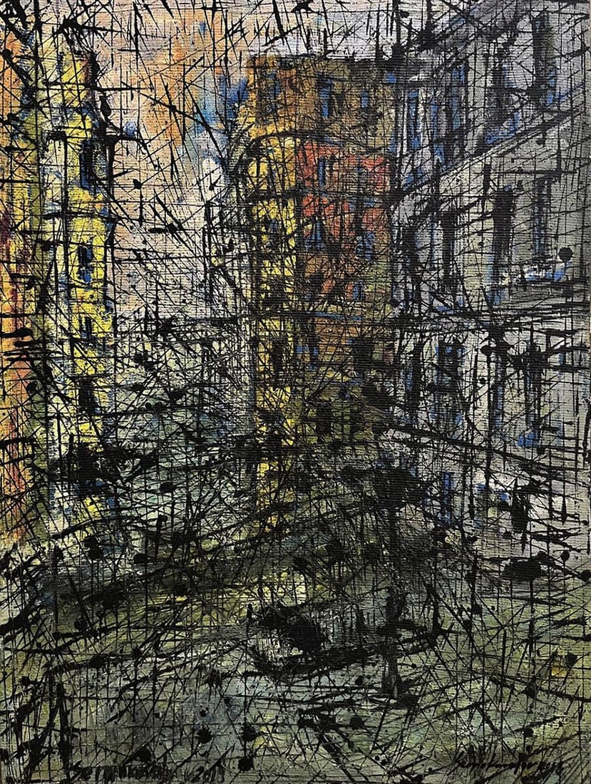 Oil painting Graphic of the Cities Serhiy Kovalev (1 of 12)