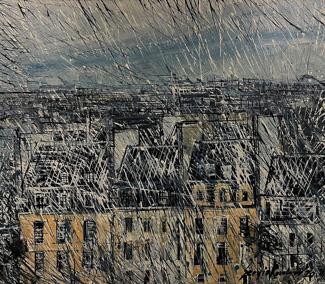 Oil painting Spider web for roof Serhiy Kovalev (1 of 8)