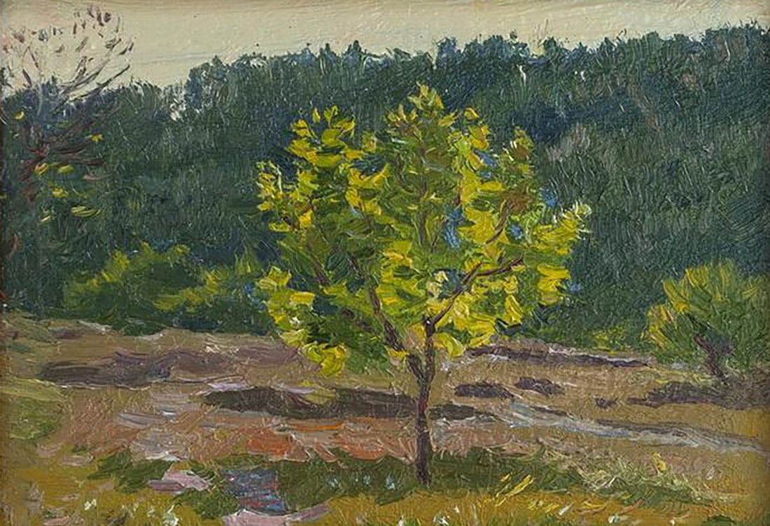 Oil painting Until the evening Yury Konovalov (1 of 4)