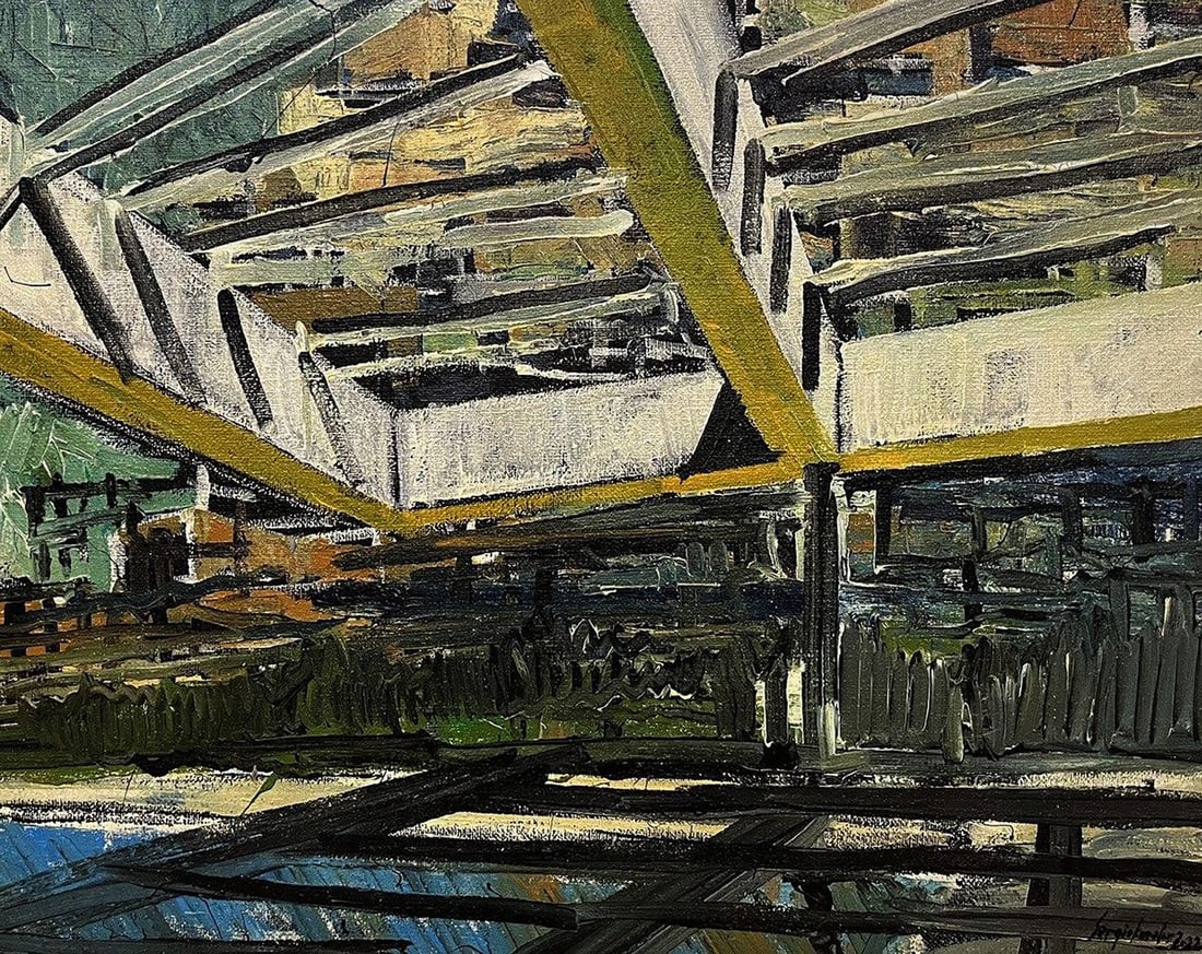 Oil painting Safe places Serhiy Kovalev (1 of 8)