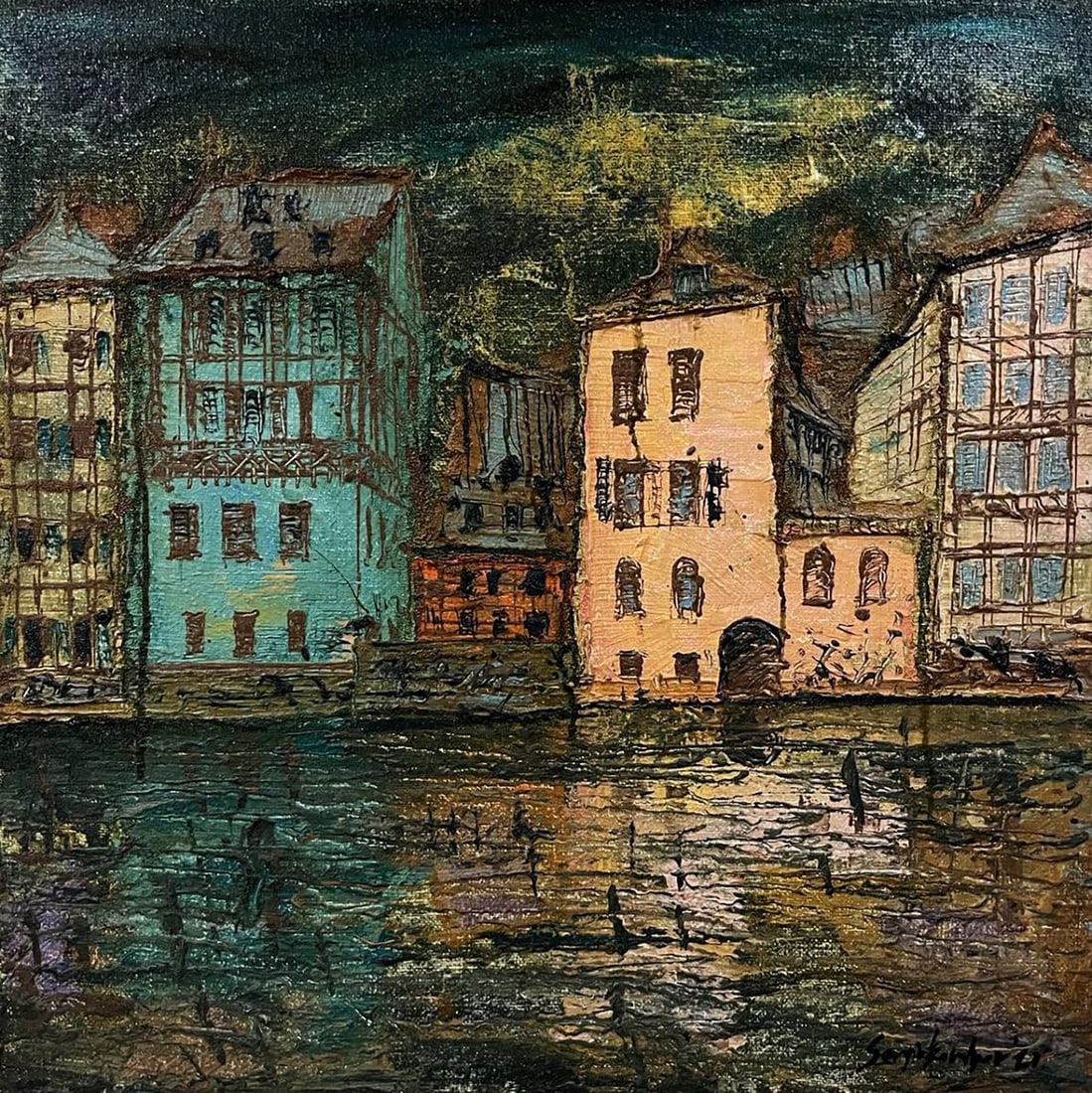 Oil painting Reincarnation Serhiy Kovalev (1 of 8)