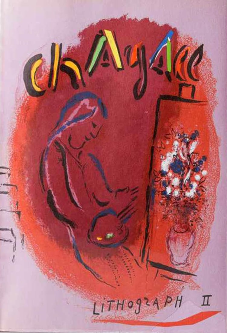 1960 Marc Chagall Original Lithograph Cover (1 of 1)