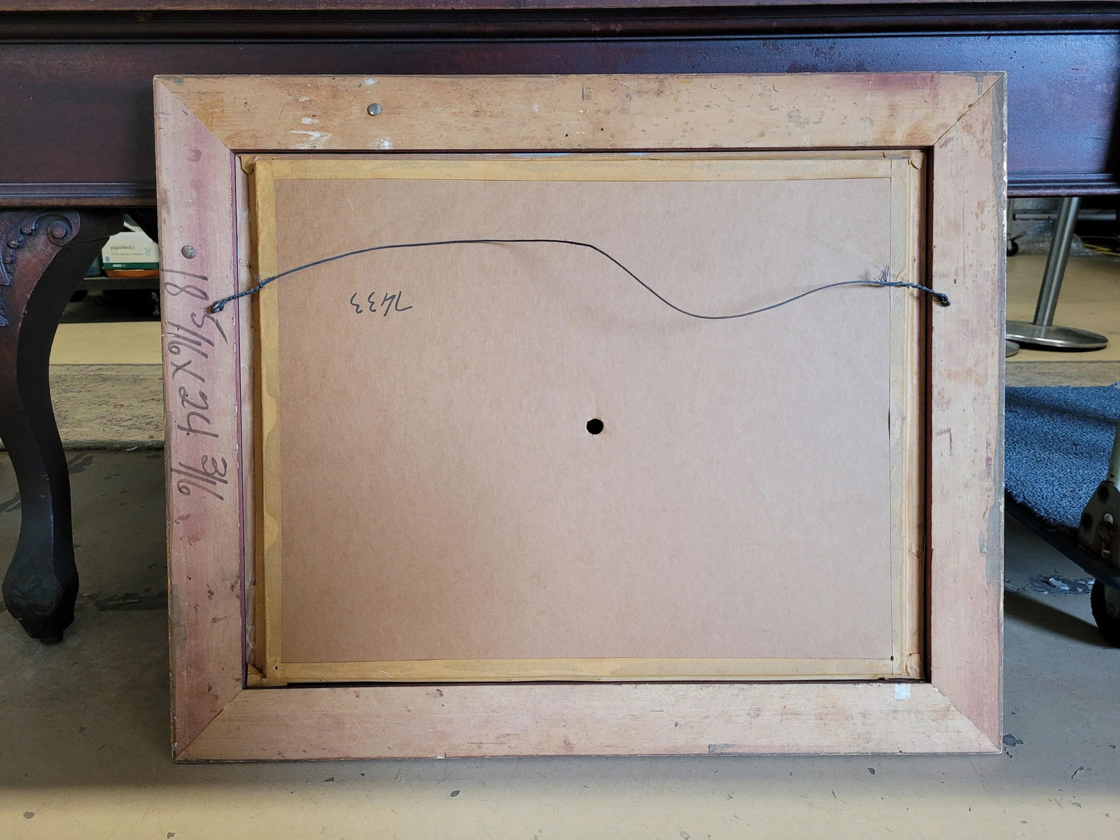 1950s Impressionist Plein Air Landscape Oil Painting by Yolande Ardissone, Framed - 4