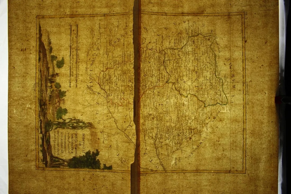 1776 Map of Limousin France by Antonio Zatta (1722-1804) Atlante Novissimo - 10