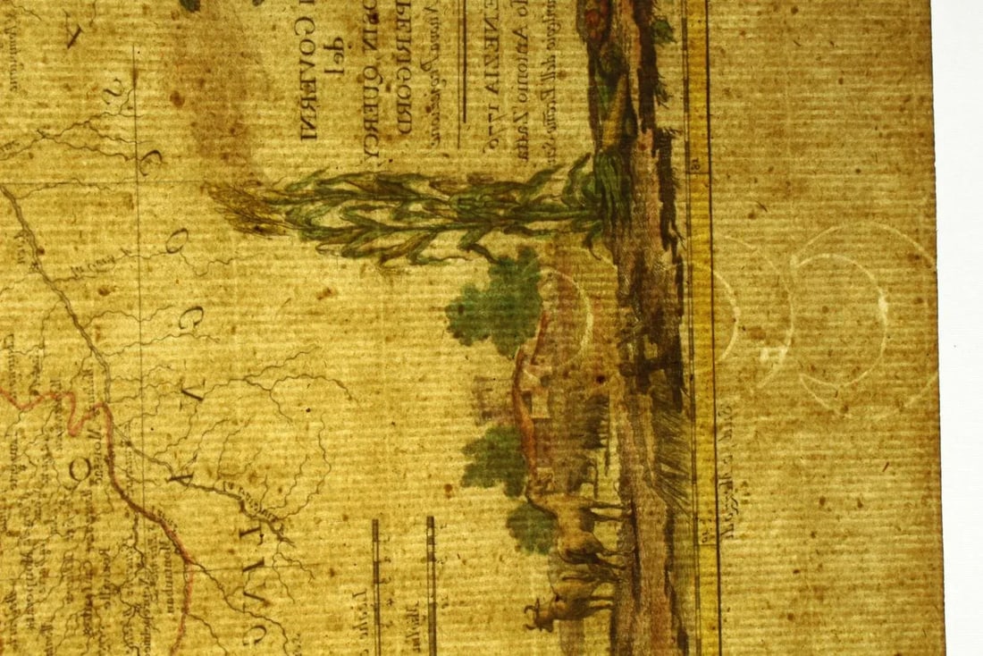 1776 Map of Limousin France by Antonio Zatta (1722-1804) Atlante Novissimo - 11