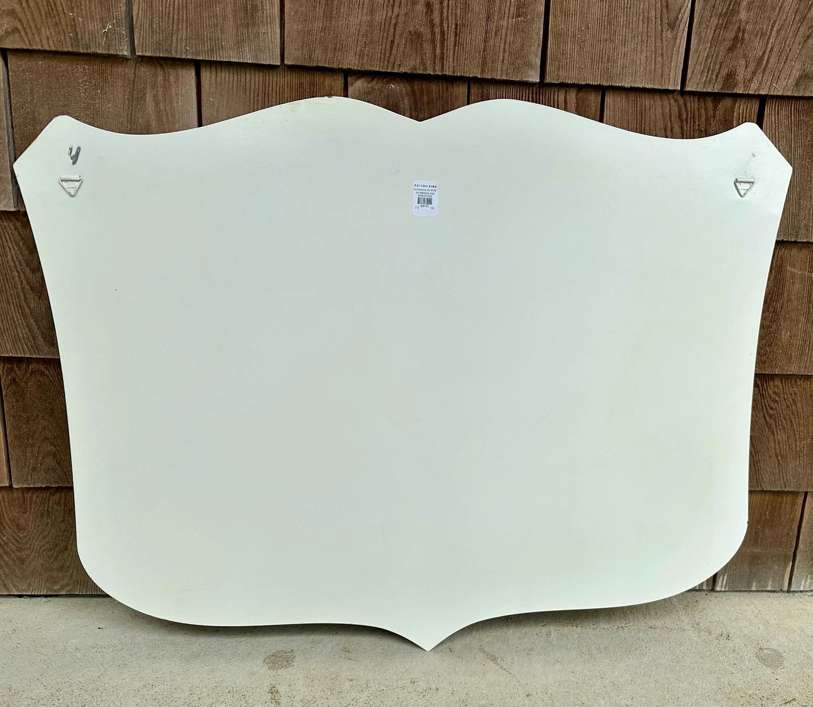 Large Pottery Barn Vintage-Style Metal Ice Cream Soda Sign - 8