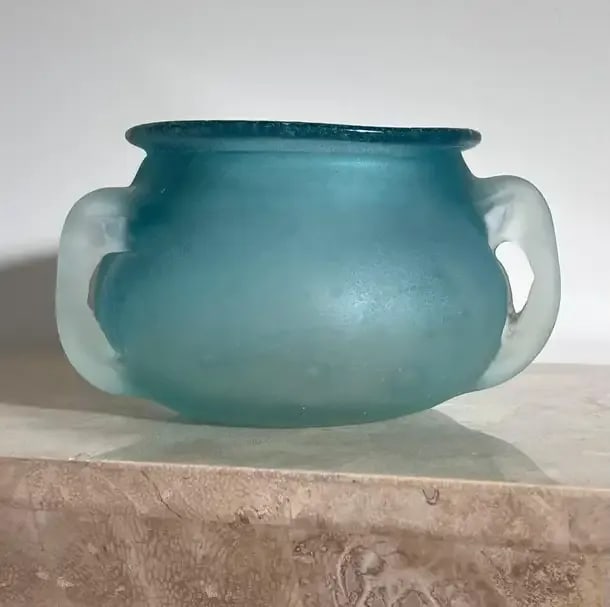 Hand Blown Art Glass Bowl by Andriy Petrovskyi, Late 20th Century - 11