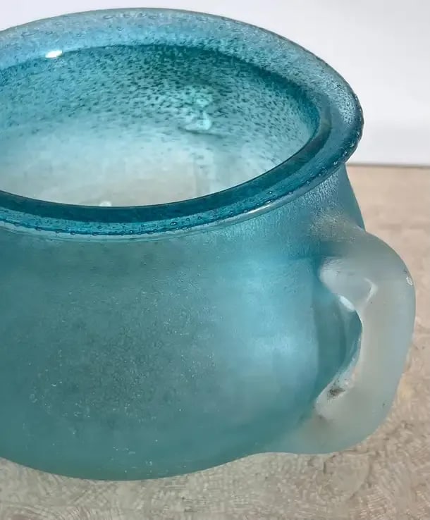 Hand Blown Art Glass Bowl by Andriy Petrovskyi, Late 20th Century - 2