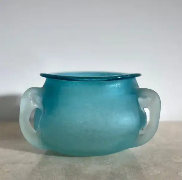 Hand Blown Art Glass Bowl by Andriy Petrovskyi, Late 20th Century - 3