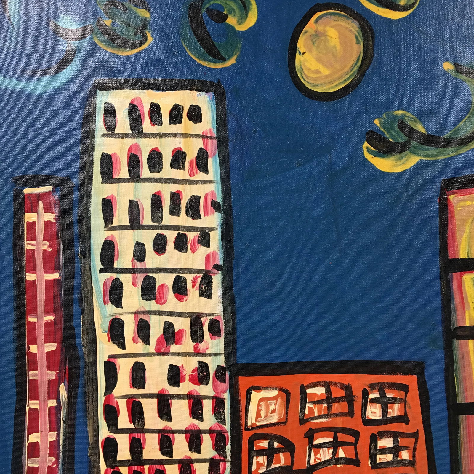 Peter Robert Keil "Moon Over Miami" Painting - 3