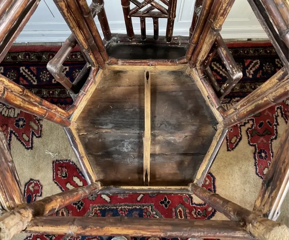 Pair of Early 20th Century Chinese Bamboo Chairs - 5