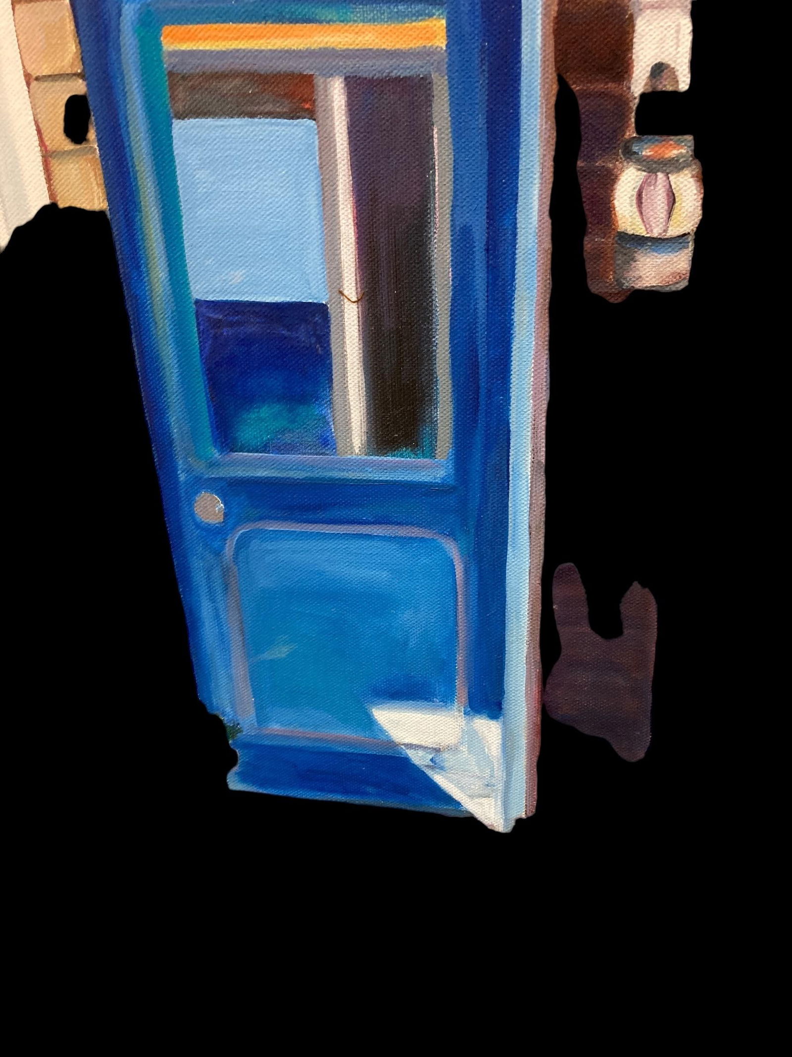 Sue Slater Realist Beach Cottage Painting - 8