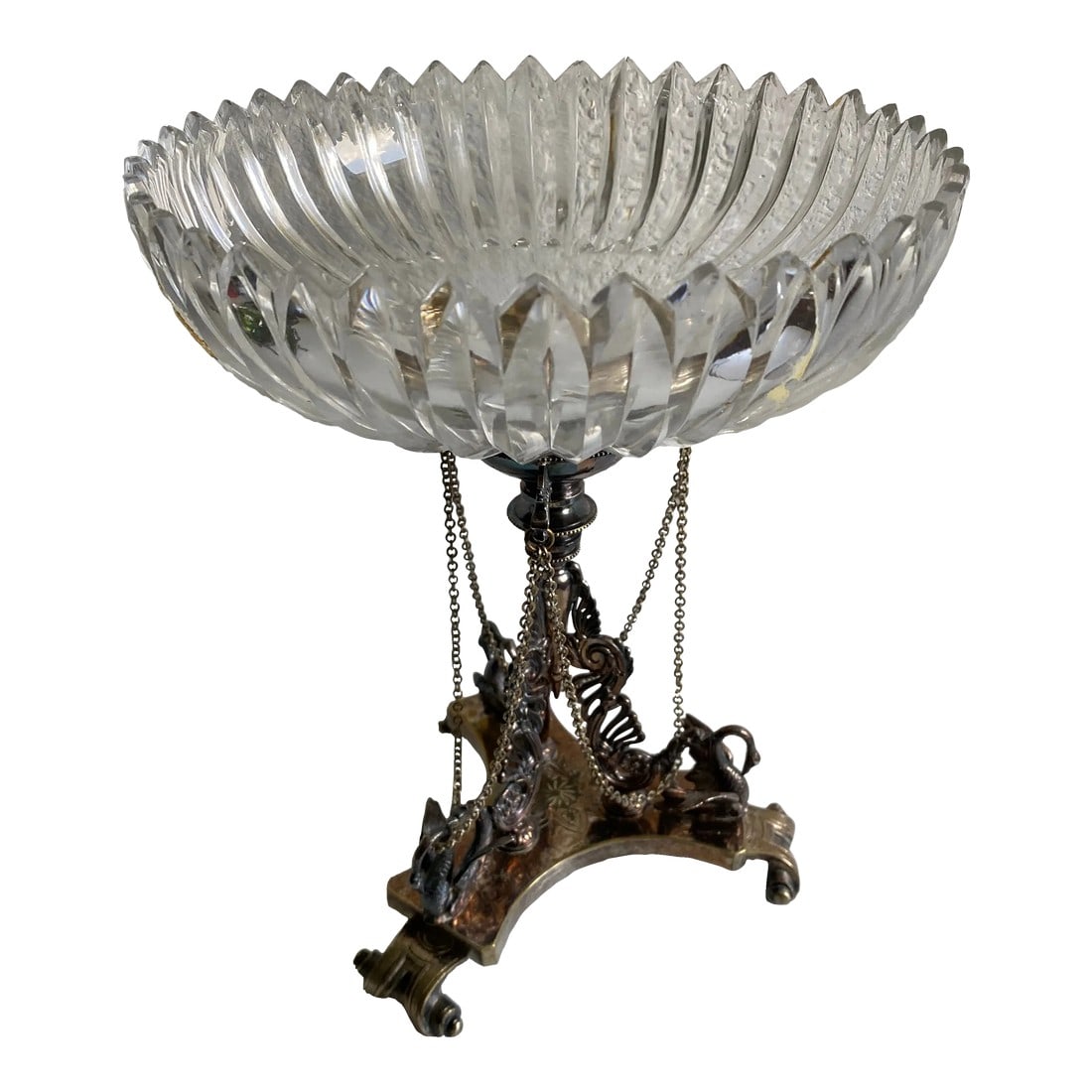 Antique Late 19th Century English Silver Tazza Epergnes (1 of 10)