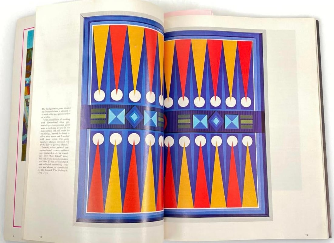 1969 Backgammon Game Designed by George Ortman, Made by George Jensen for Art in America Series - 7
