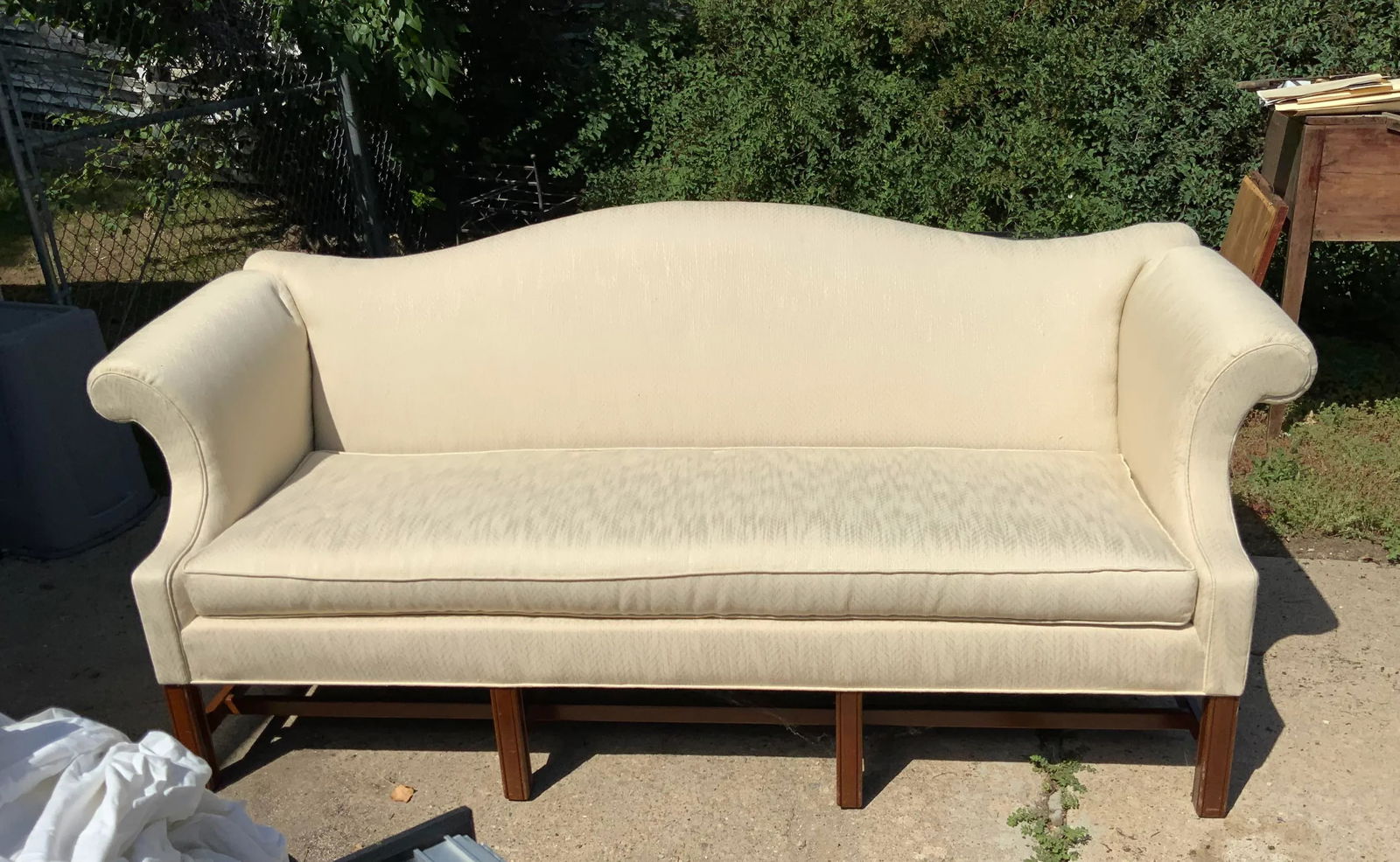 1970s Camel Back Sofa - 2