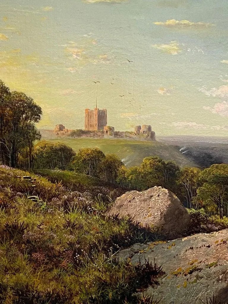 Early 20th Century The Honorable John Collier, Large Landscape Painting - 2