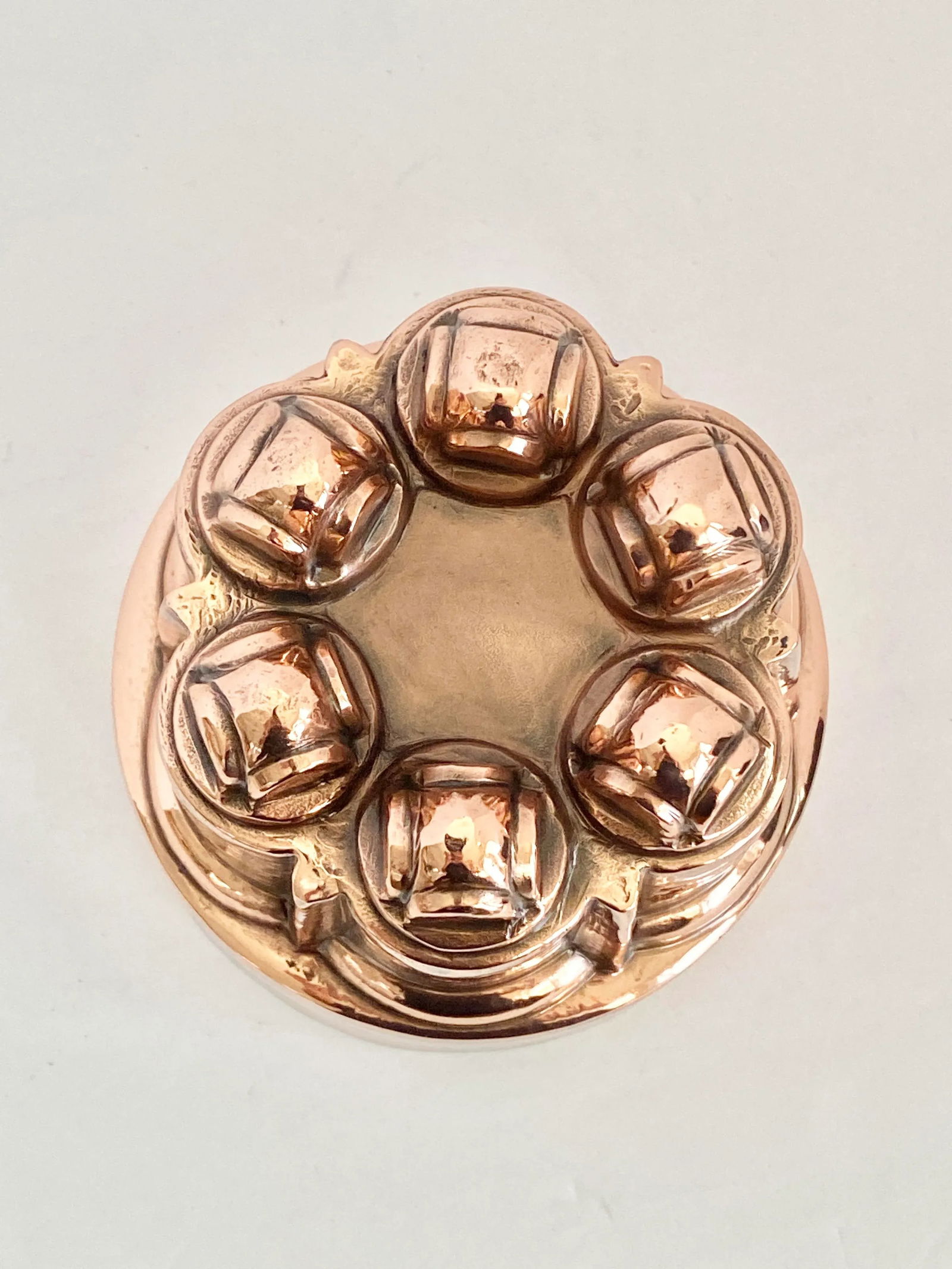 Late 19th Century Antique English Copper Mold Made by Benham & Froud for Harrod's of London #481 - 2