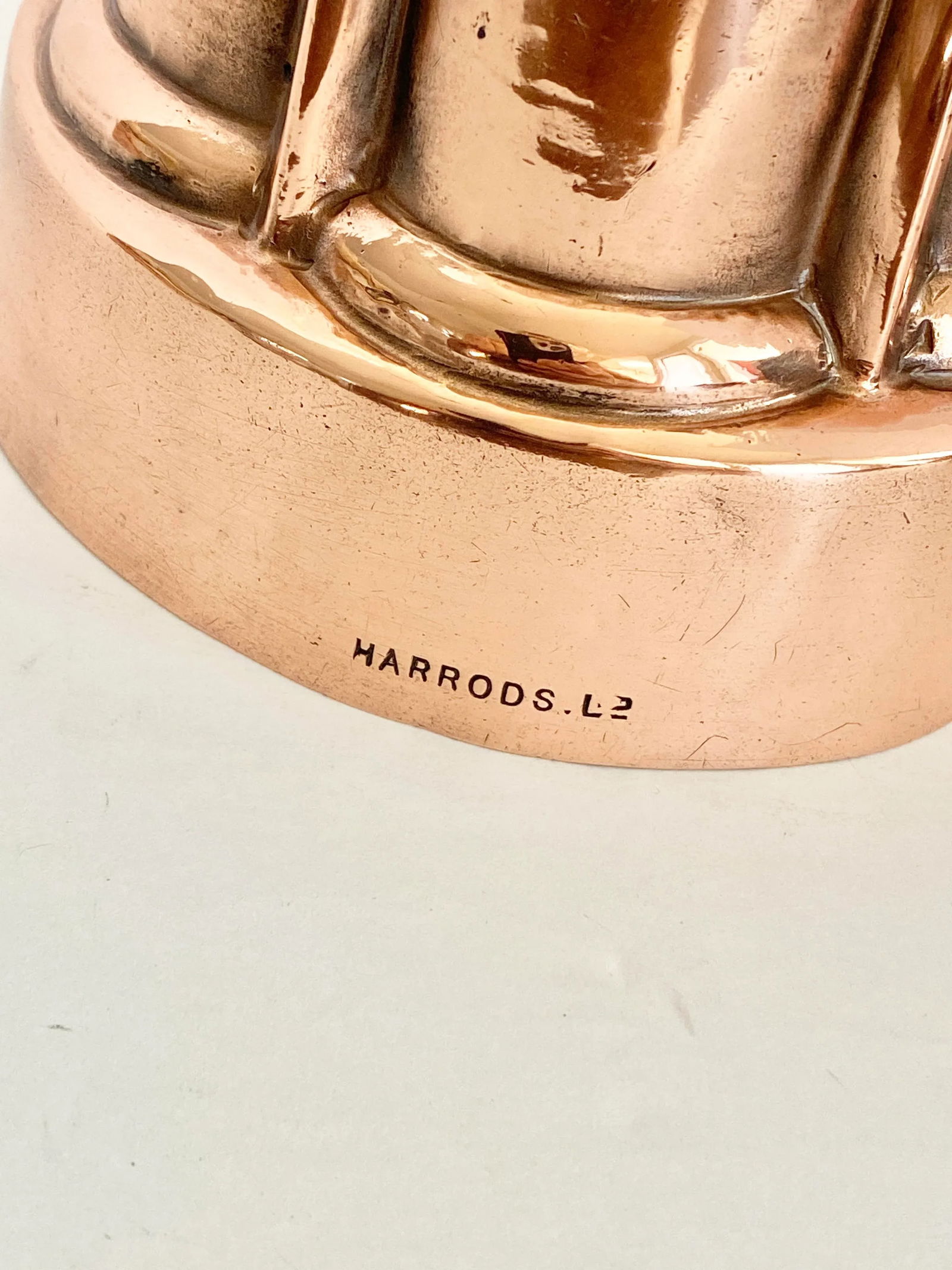 Late 19th Century Antique English Copper Mold Made by Benham & Froud for Harrod's of London #481 - 3