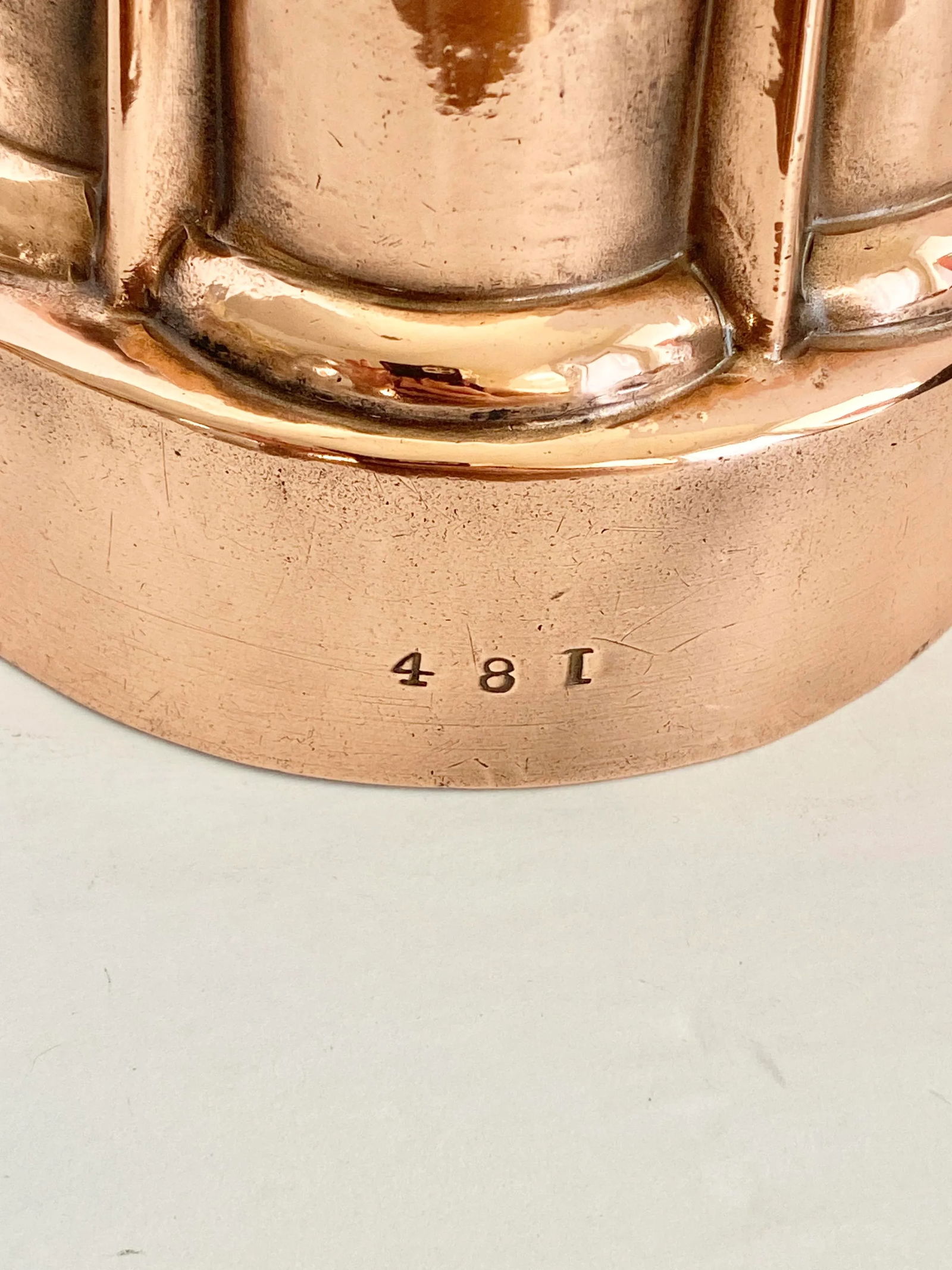 Late 19th Century Antique English Copper Mold Made by Benham & Froud for Harrod's of London #481 - 4